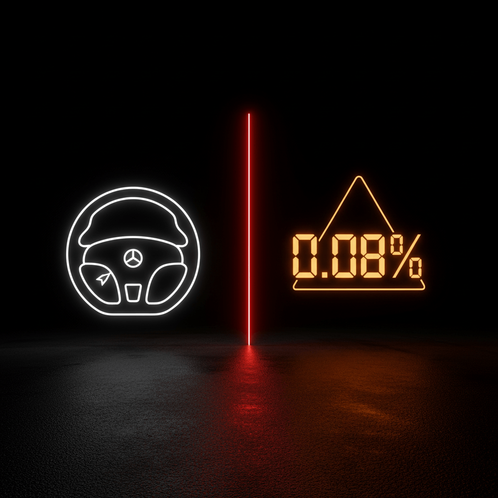 Global driving limit signs with blood alcohol concentration charts